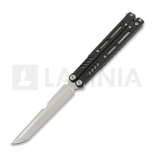 Maxace Banshee v3 balisong, Black G-10