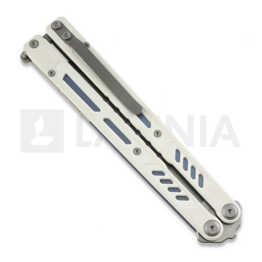 Нож пеперуда Maxace Banshee v3, White G-10