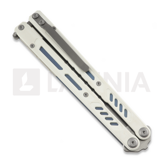 Нож пеперуда Maxace Banshee v3, White G-10