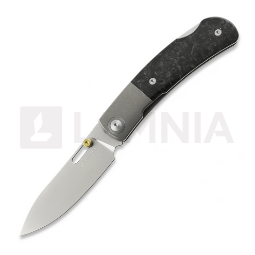 Maxace Beetle 2.0 foldekniv, Titanium & Black Carbon Fiber