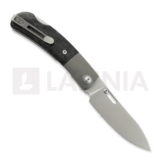 Maxace Beetle 2.0 kääntöveitsi, Titanium & Black Carbon Fiber