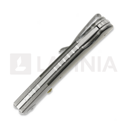 Maxace Beetle 2.0 sulankstomas peilis, Titanium & Black Carbon Fiber