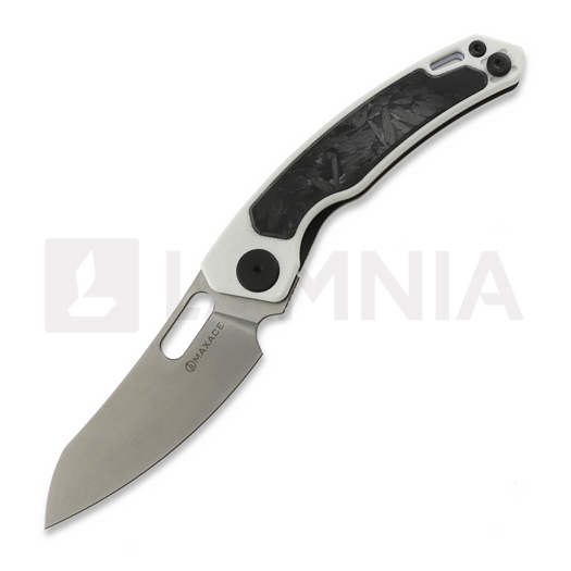 Saliekams nazis Maxace Black Mirror S, Ivory G-10 & Carbon Fiber