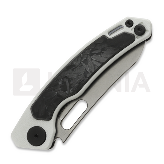 Saliekams nazis Maxace Black Mirror S, Ivory G-10 & Carbon Fiber