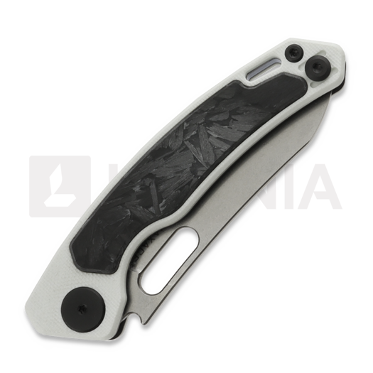 Saliekams nazis Maxace Black Mirror S, Ivory G-10 & Carbon Fiber