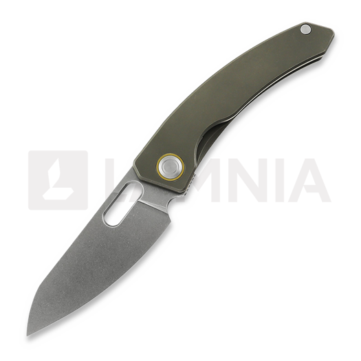 Nóż składany Maxace Black Mirror, Stonewash handle Non-Inlay