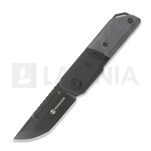 Maxace Capsule 2.0 fällkniv, Black G-10