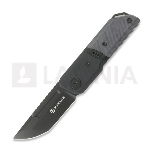 Maxace Capsule 2.0 접이식 나이프, Black G-10