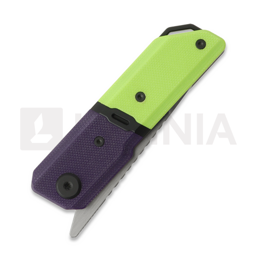 Maxace Capsule 2.0 kääntöveitsi, Purple/Light Green G-10