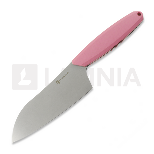 Maxace Fang Hunt keittiöveitsi, Pink G-10