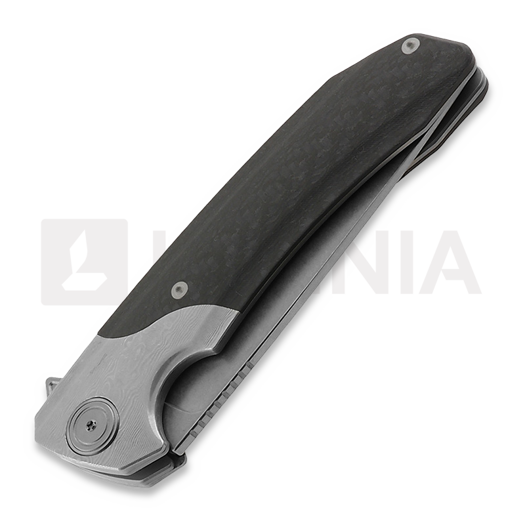 Maxace Goliath 2.0 CPM S90V kääntöveitsi, Damascus, CF Handle