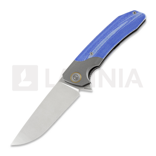 Maxace Goliath 2.0 kääntöveitsi, jeans micarta