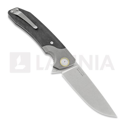 Maxace Goliath 2.0 M390 sulankstomas peilis, marble carbon fiber