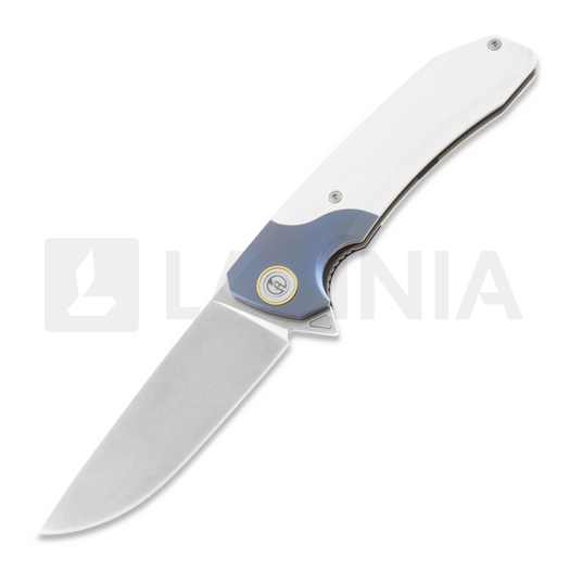 Couteau pliant Maxace Goliath 2.0 M390, white G10