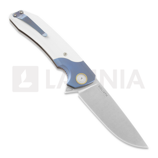 Zav&iacute;rac&iacute; nůž Maxace Goliath 2.0 M390, white G10