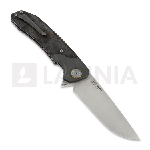 Maxace Goliath 2.0 sulankstomas peilis, marble carbon fiber