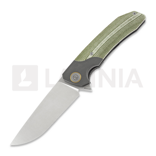 Maxace Goliath 2.0 kääntöveitsi, od green micarta