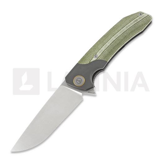 Maxace Goliath 2.0 접이식 나이프, od green micarta