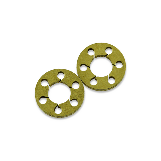 Maxace Goliath 2.0 Perforated brass washers, 2 pcs