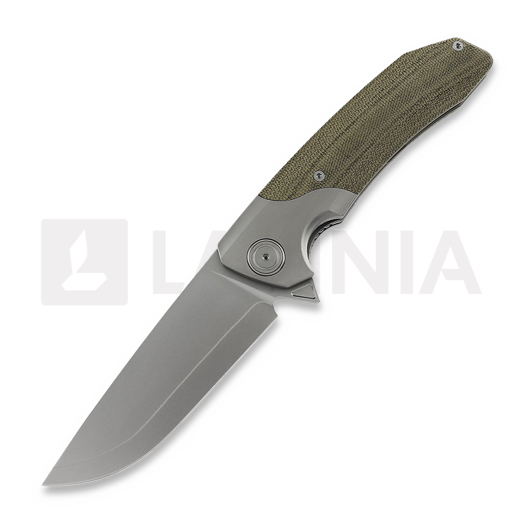 Maxace Goliath Taschenmesser, Micarta