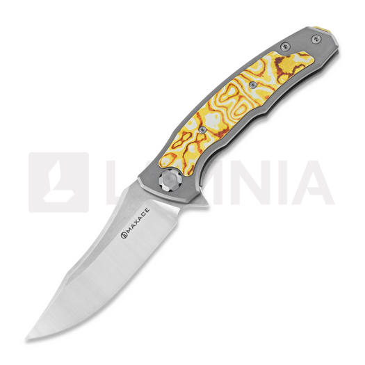 Maxace Halictus 2.0 Mokume 折叠刀