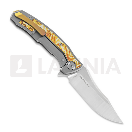 Maxace Halictus 2.0 Mokume folding knife
