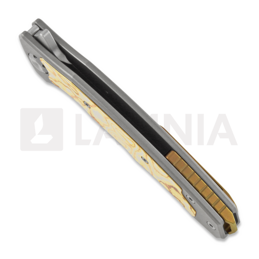 Maxace Halictus 2.0 Mokume folding knife