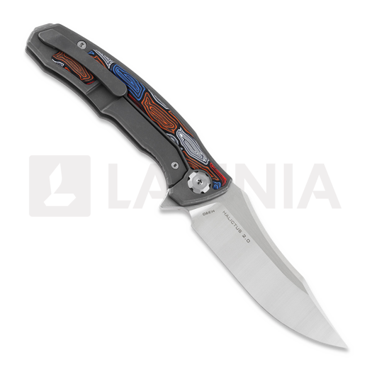 Maxace Halictus 2.0 multi color damascus G10 折叠刀