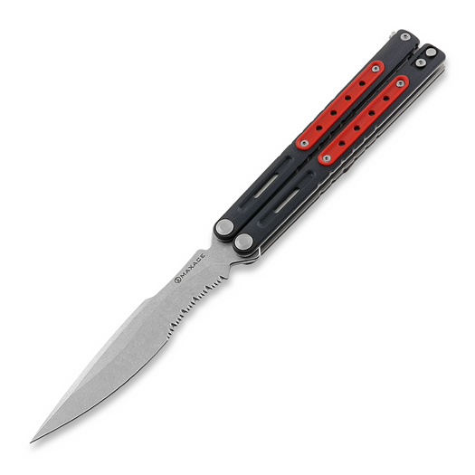 Balisong Maxace Hellcat G10, czarny