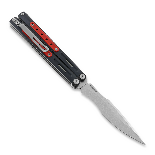 Maxace Hellcat G10 balisong, 黑色