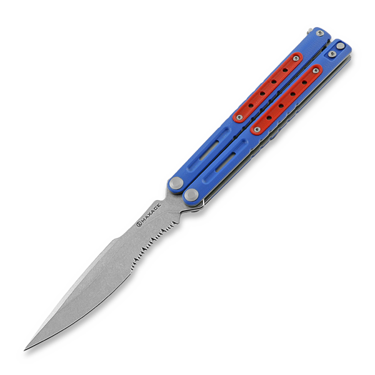 Maxace Hellcat G10 balisong, 파랑