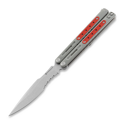 Нож бабочка Maxace Hellcat G10, серый