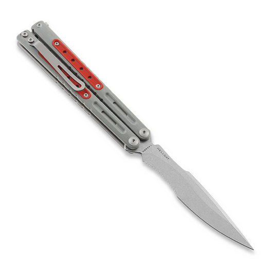 Maxace Hellcat G10 balisong, pilka