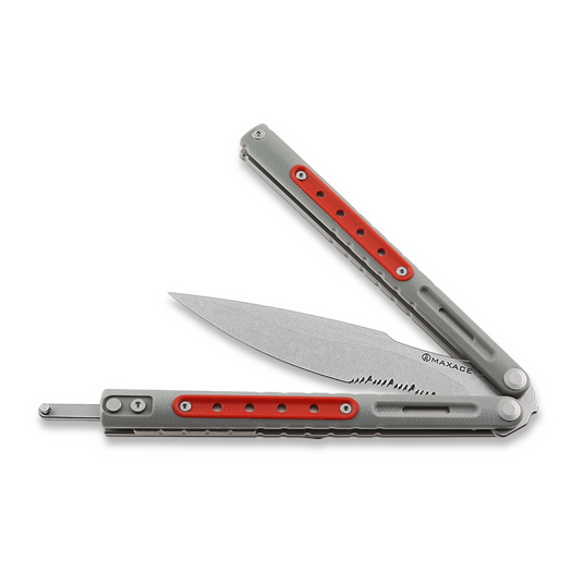 Maxace Hellcat G10 balisong, 灰色