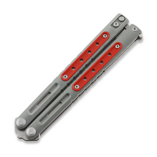 Maxace Hellcat G10 balisong, 灰色