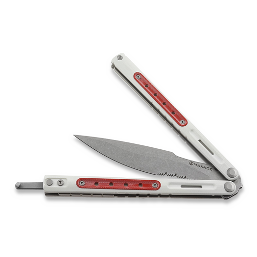 Maxace Hellcat G10 balisong, balta