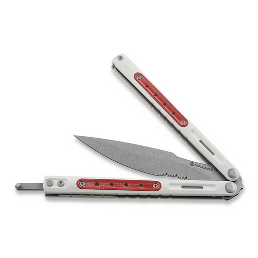 Maxace Hellcat G10 perhosveitsi, valkoinen