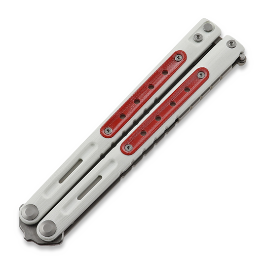 Maxace Hellcat G10 balisong, 白色