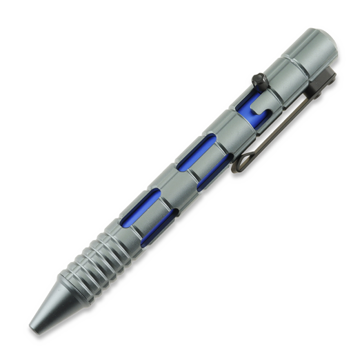 Maxace Judge 3.0 战术笔, Gray/Blue Aluminum