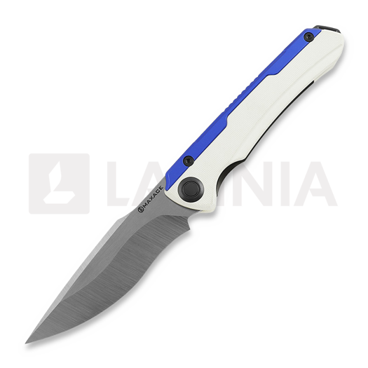 Maxace Kestrel 접이식 나이프, Aluminum White G10