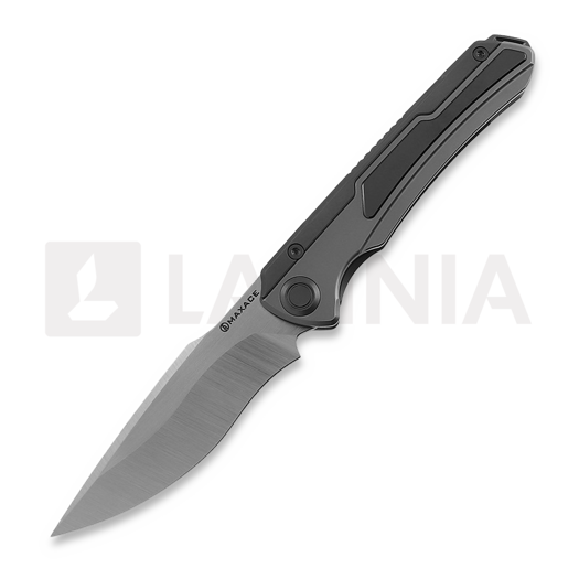 Maxace Kestrel kääntöveitsi, TC4 Handle Big Spearhead Satin Blade