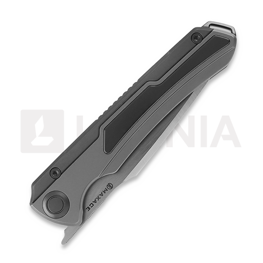 Maxace Kestrel sulankstomas peilis, TC4 Handle Big Spearhead Satin Blade