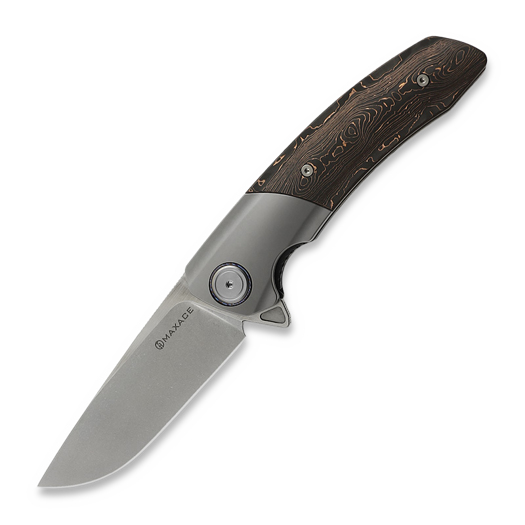 Складной нож Maxace Mamba S90V Grey Carbon Fiber
