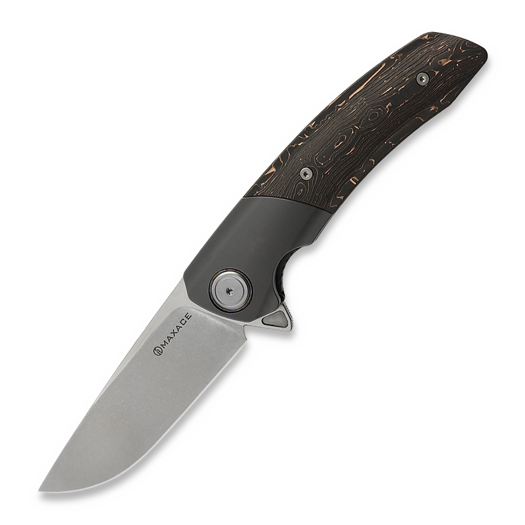 Складной нож Maxace Mamba S90V Stonewash Carbon Fiber