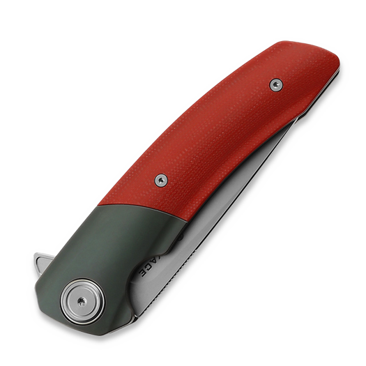 Zav&iacute;rac&iacute; nůž Maxace Mamba SLD-Magic Red G10