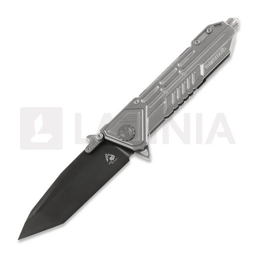 Maxace Mammoth foldekniv, tanto, grå