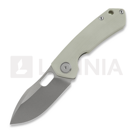 Maxace Meerkat-M foldekniv, White G10