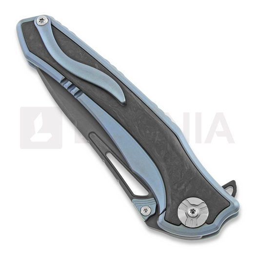 Navaja Maxace Midnightcat Amber CF, azul