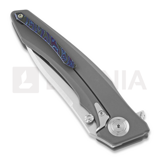 Maxace Midnightcat Amber II folding knife, black