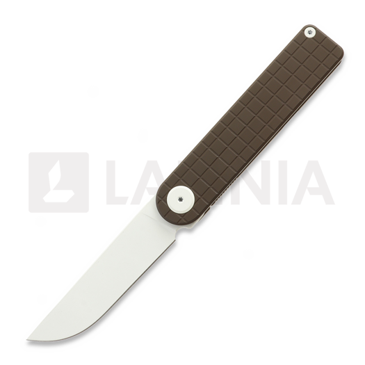 Maxace Nebula kääntöveitsi, Brown Titanium, White Cerakote